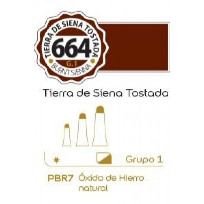 OLEO ALBA 664 18 ML TIERRA SIENA TOSTADA OLEO ALBA 664 18 ML TIERRA SIENA TOSTADA