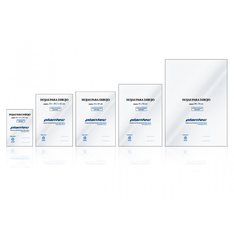 Papel de dibujo Plantec A3 x 10 hojas