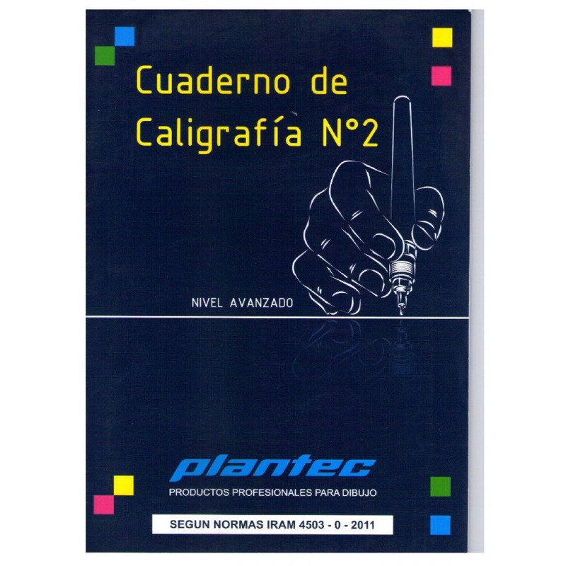 Cuaderno de caligrafia Plantec Nº2 Cuaderno de caligrafia Plantec Nº2