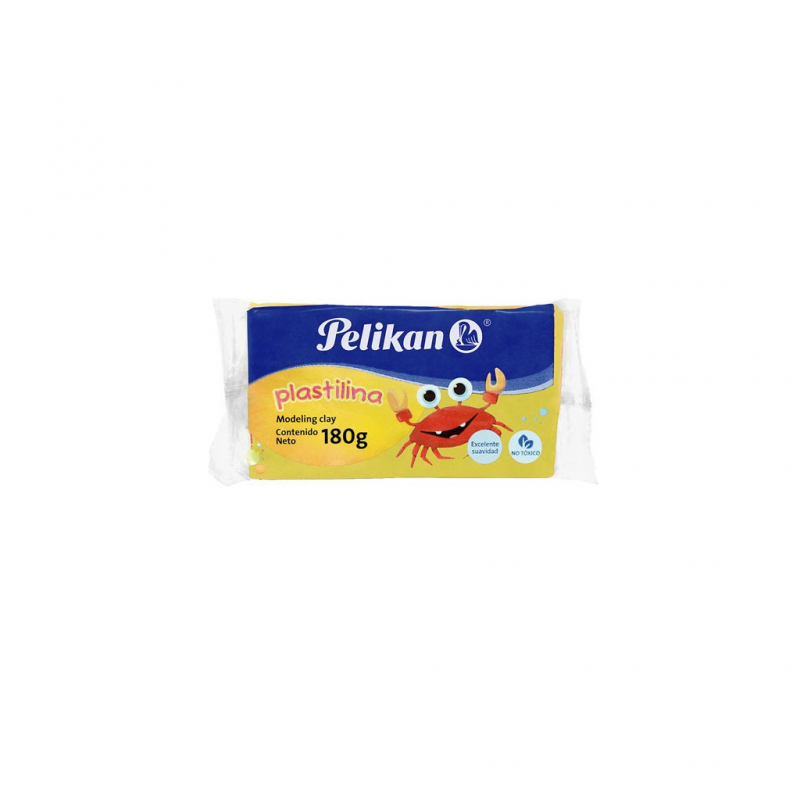 PLASTILINA PELIKAN 180 G AMARILLA PLASTILINA PELIKAN 180 G AMARILLA