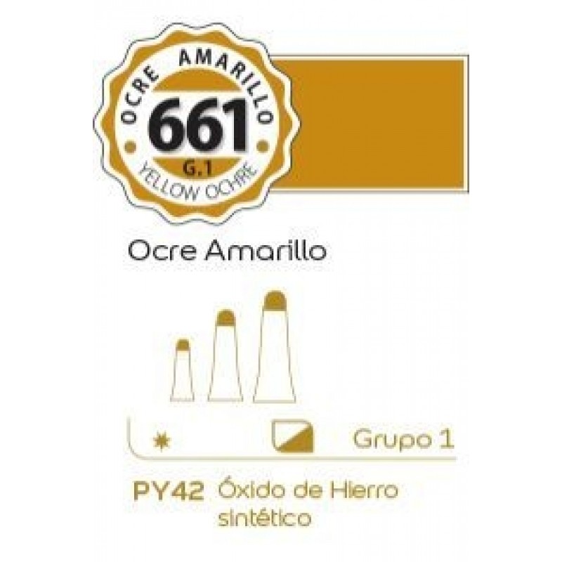 OLEO ALBA 661 18 ML OCRE AMARILLO OLEO ALBA 661 18 ML OCRE AMARILLO