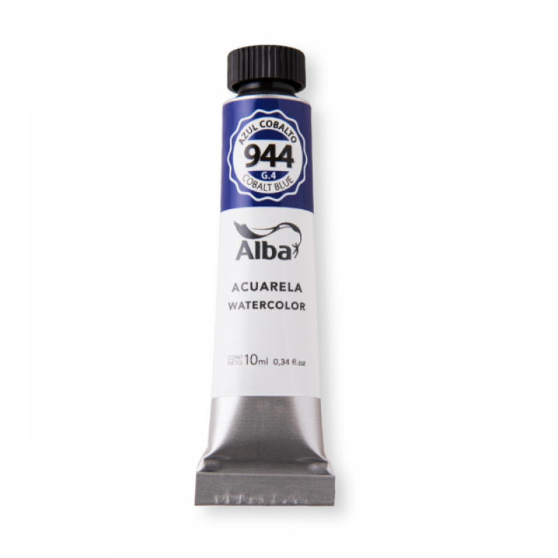 ACUARELA ALBA 944 AZUL DE COBALTO PROF 10ML ACUARELA ALBA 944 AZUL DE COBALTO PROF 10ML