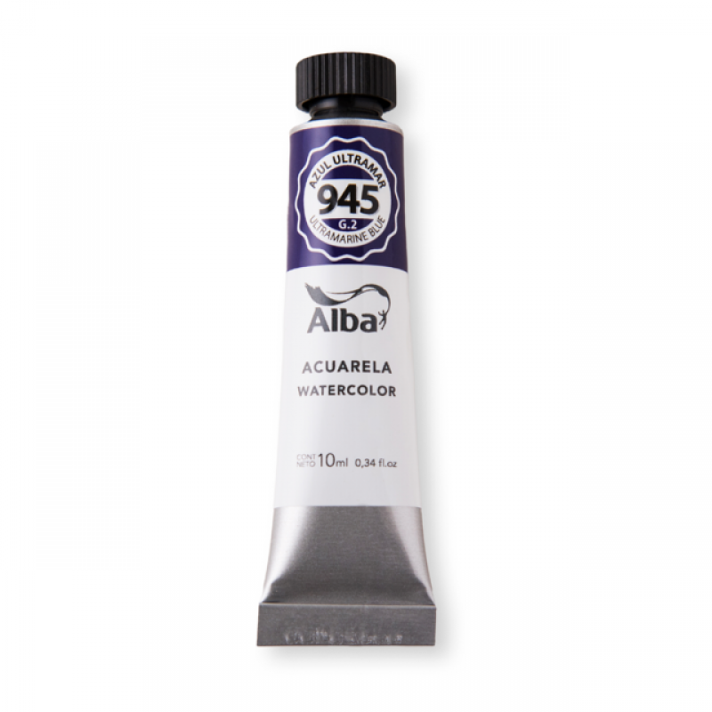 ACUARELA ALBA 945 AZUL ULTRAMAR PROF 10ML ACUARELA ALBA 945 AZUL ULTRAMAR PROF 10ML