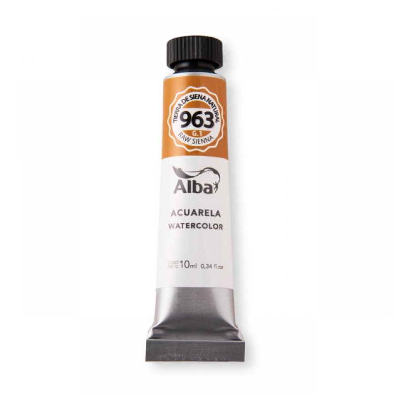 ACUARELA ALBA 963 TIERRA DE SIENA PROF 10ML ACUARELA ALBA 963 TIERRA DE SIENA PROF 10ML