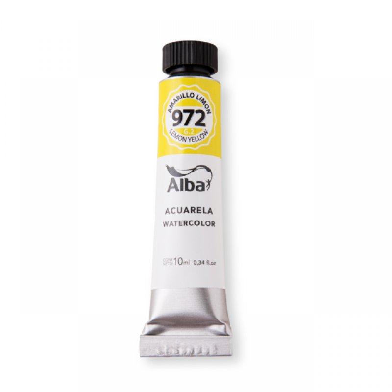 ACUARELA ALBA 972 AMARILLO LIMON PROF 10ML ACUARELA ALBA 972 AMARILLO LIMON PROF 10ML