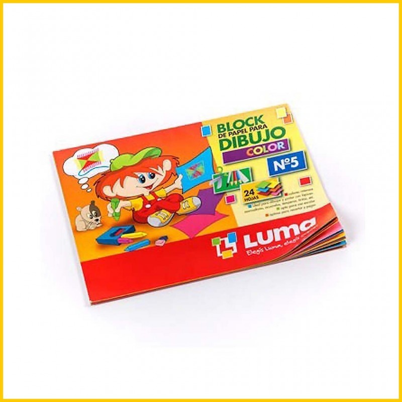 Block Luma Nº5 Color x 20 hojas Block Luma Nº5 Color x 20 hojas
