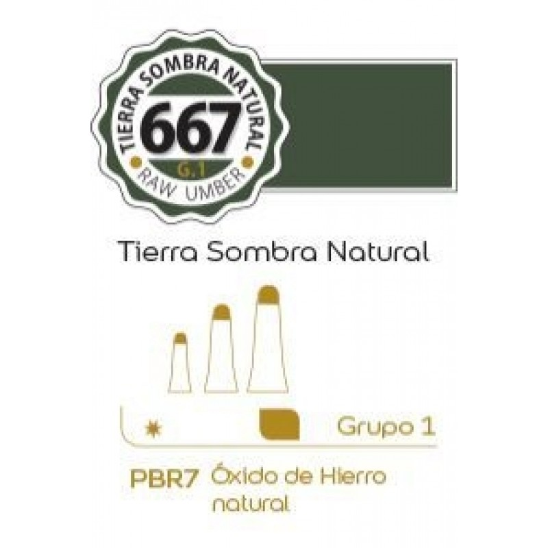 OLEO ALBA 667 60 ML TIERRA SOMBRA NATURAL OLEO ALBA 667 60 ML TIERRA SOMBRA NATURAL