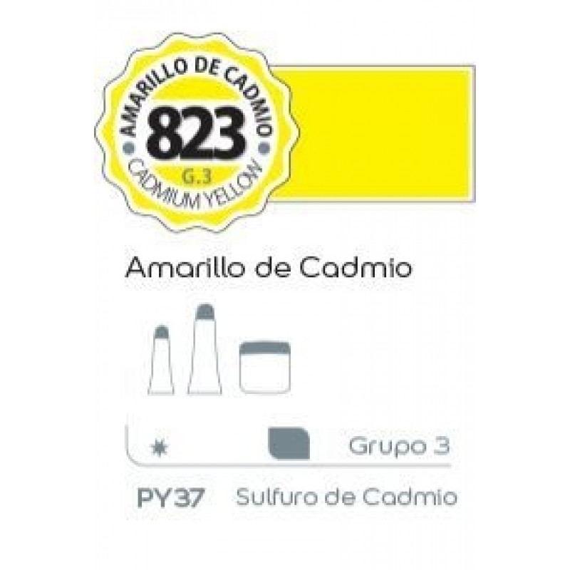ACRILICO ALBA 823 18 ML AMARILLO CADMIO