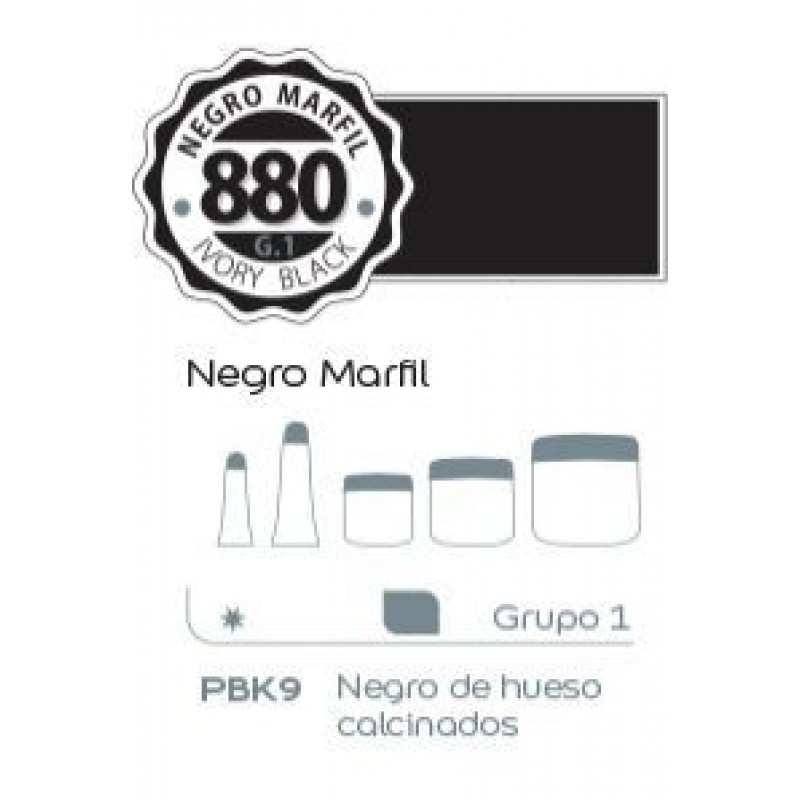 ACRILICO ALBA 880 60 ML NEGRO MARFIL ACRILICO ALBA 880 60 ML NEGRO MARFIL