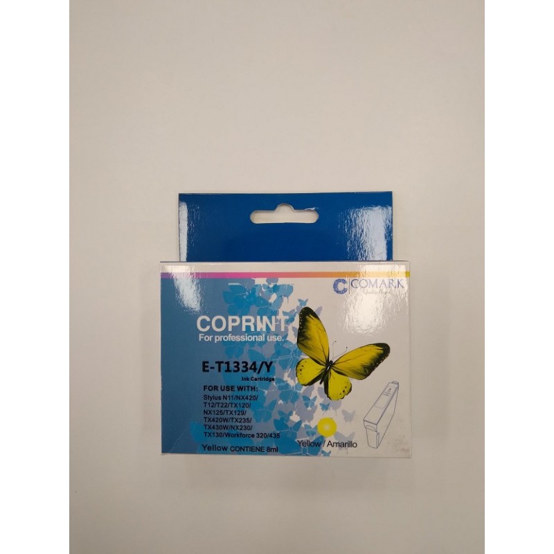 Cartucho de tinta Coprint Epson 133 Amarillo Cartucho de tinta Coprint Epson 133 Amarillo