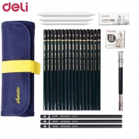 SET DE DIBUJO DELI 58125 ESTUCHE X 26PZ 