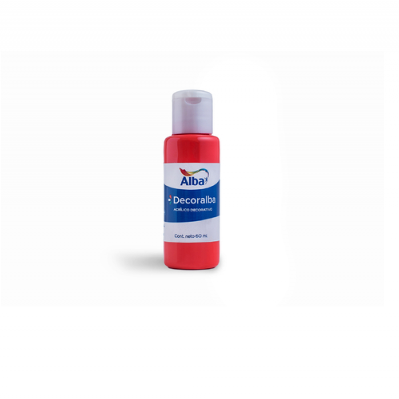 ACRILICO DECORALBA X 60 ML ROJO SEÑAL ACRILICO DECORALBA X 60 ML ROJO SEÑAL