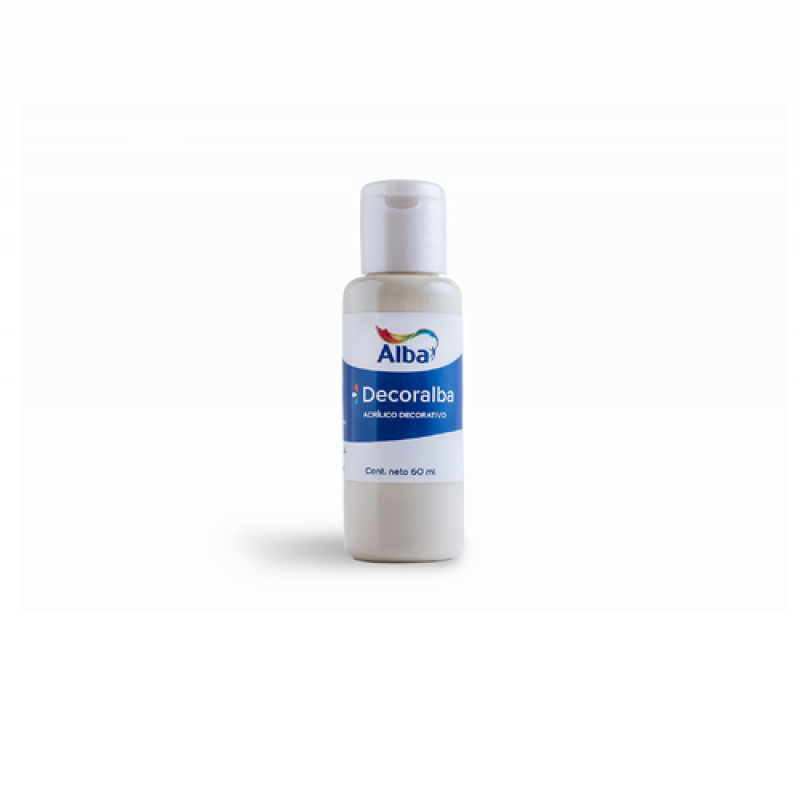 ACRILICO DECORALBA X 60 ML BLANCO ANTIGUO ACRILICO DECORALBA X 60 ML BLANCO ANTIGUO