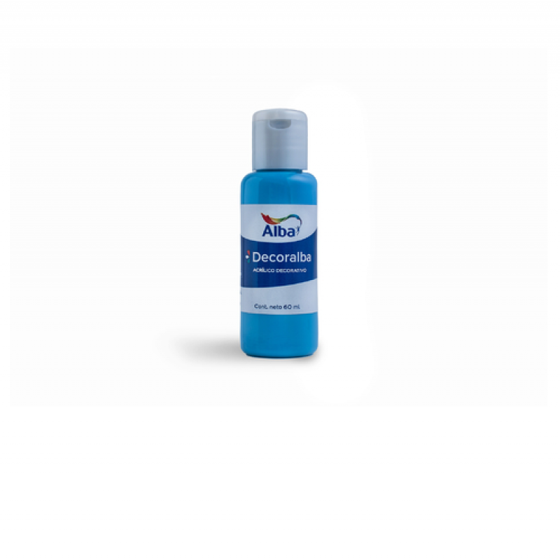 ACRILICO DECORALBA X 60 ML CYAN ACRILICO DECORALBA X 60 ML CYAN