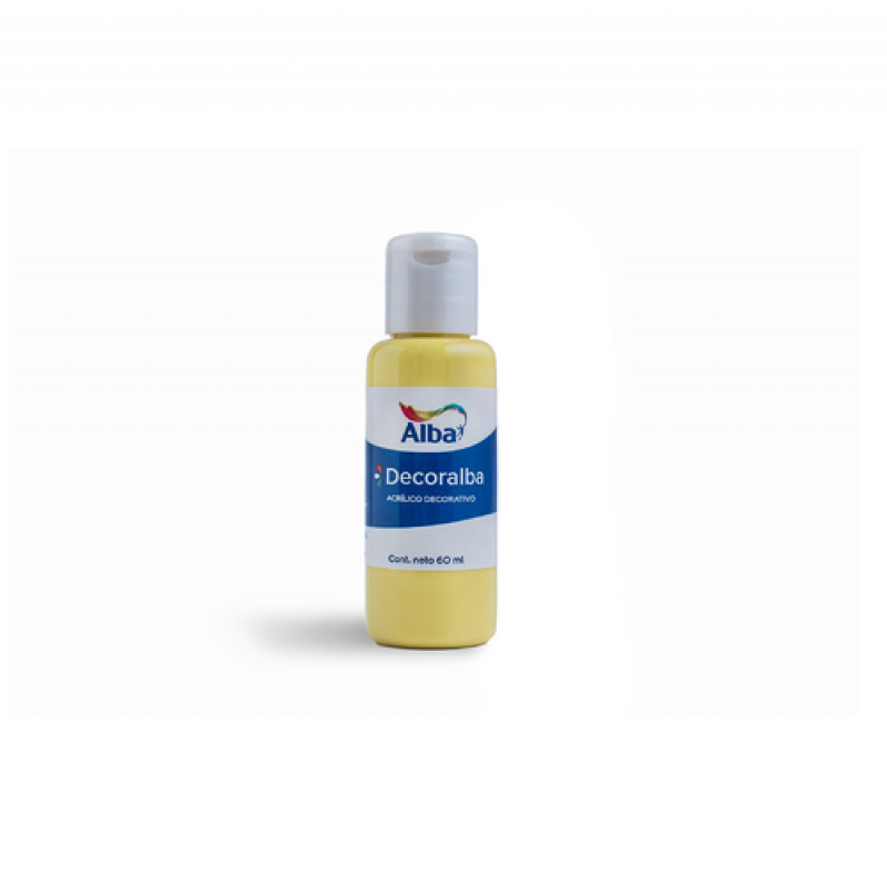ACRILICO DECORALBA X 60 ML AMARILLO OTOÑAL ACRILICO DECORALBA X 60 ML AMARILLO OTOÑAL