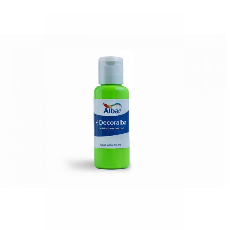 ACRILICO DECORALBA X 60 ML VERDE MANZANA