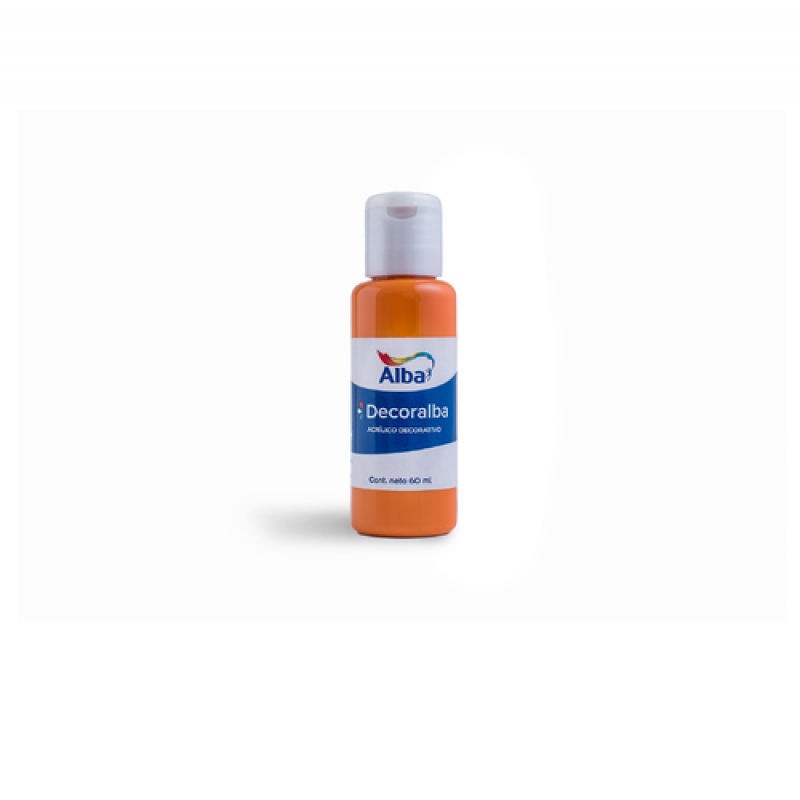 ACRILICO DECORALBA X 60 ML ANARANJADO