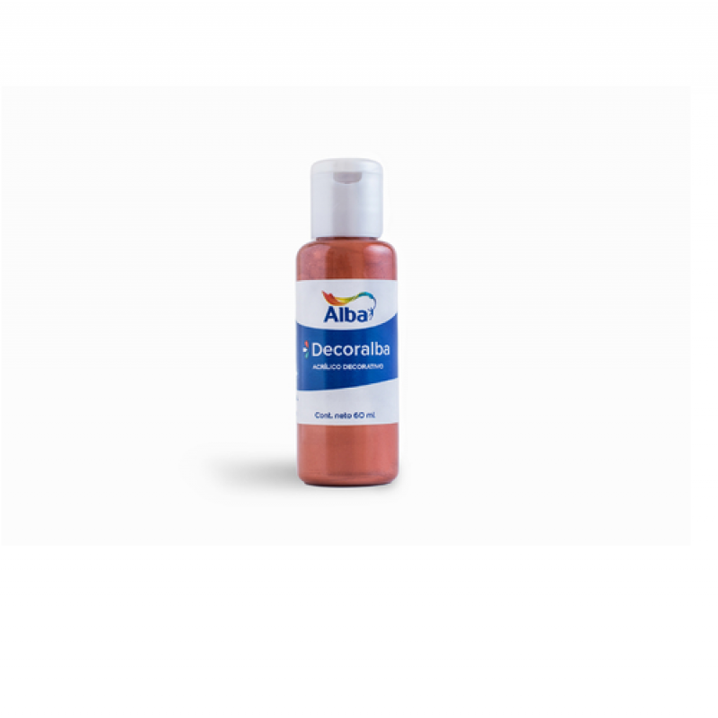 ACRILICO DECORALBA X 60 ML COBRE ACRILICO DECORALBA X 60 ML COBRE