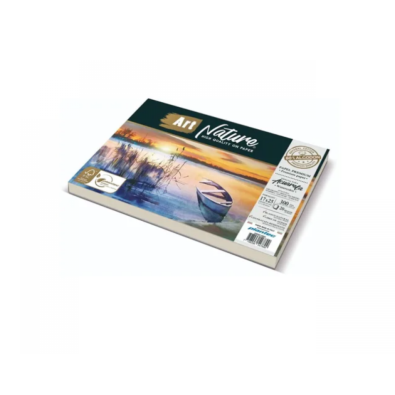 BLOCK ART NATURE 17X25 300 GRS 60% ALGODON BLOCK ART NATURE 17X25 300 GRS 60% ALGODON