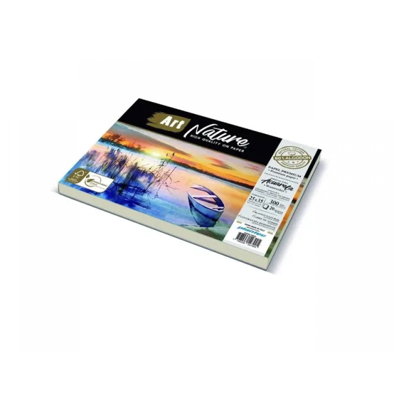 BLOCK ART NATURE 25X35 300 GRS 60% ALGODON BLOCK ART NATURE 25X35 300 GRS 60% ALGODON