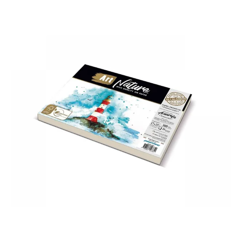 BLOCK ART NATURE 17X25 300 GRS 35% ALGODON BLOCK ART NATURE 17X25 300 GRS 35% ALGODON