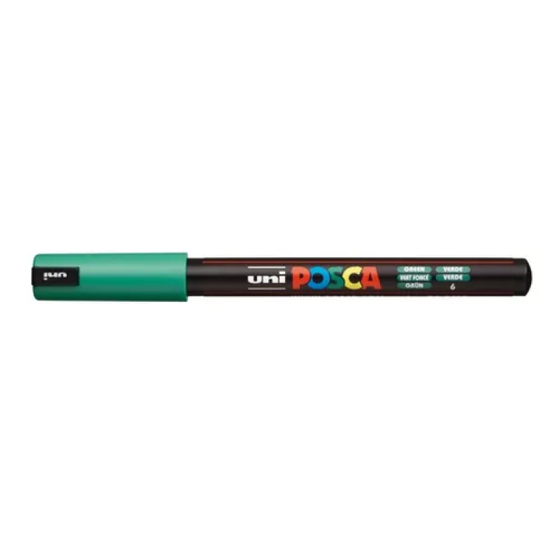 MARCADOR UNI POSCA PC-1M 0,7MM VERDE MARCADOR UNI POSCA PC-1M 0,7MM VERDE