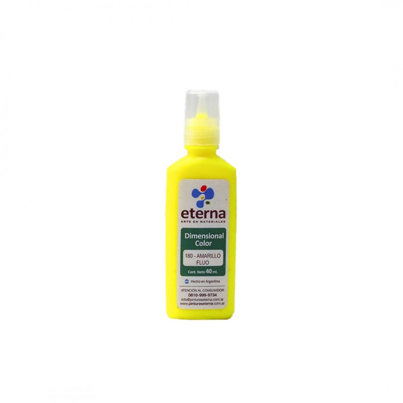 DIMENSIONAL ETERNA X40ML. AMARILLO FLUO 180 DIMENSIONAL ETERNA X40ML. AMARILLO FLUO 180