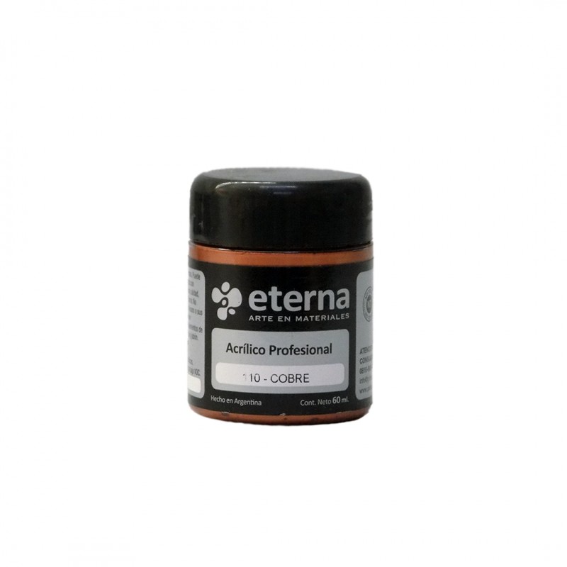 ACRILICO PROF. ETERNA X60ML. COBRE ACRILICO PROF. ETERNA X60ML. COBRE