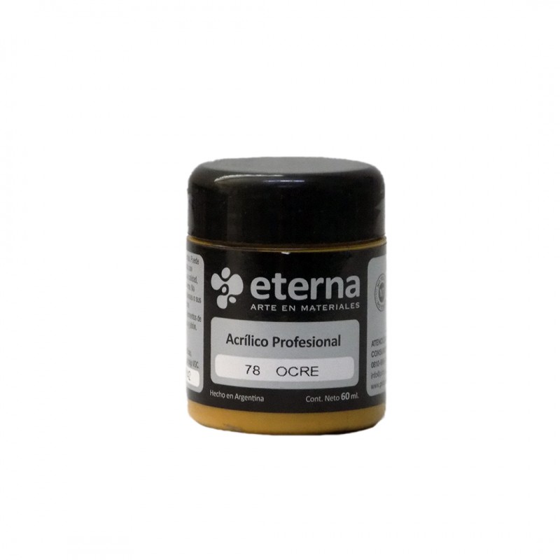 ACRILICO PROF. ETERNA X60ML. OCRE ACRILICO PROF. ETERNA X60ML. OCRE
