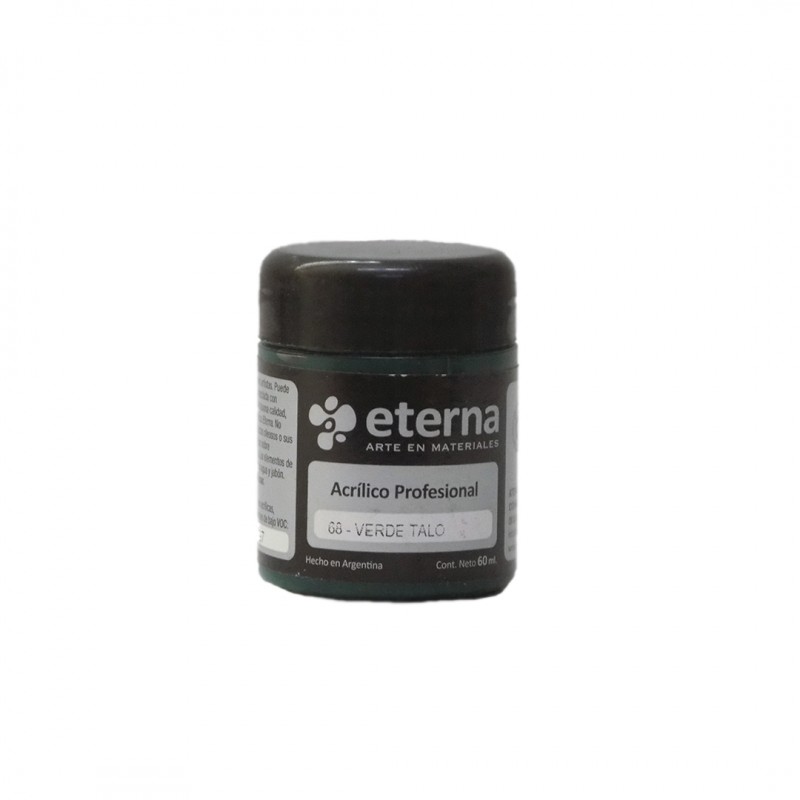 ACRILICO PROF. ETERNA X60ML. VERDE FTALO ACRILICO PROF. ETERNA X60ML. VERDE FTALO