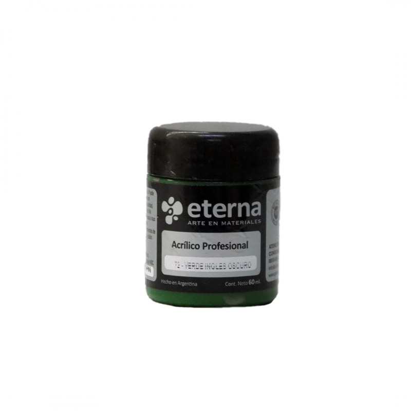 ACRILICO PROF. ETERNA X60ML. VERDE INGLES OSC. ACRILICO PROF. ETERNA X60ML. VERDE INGLES OSC.