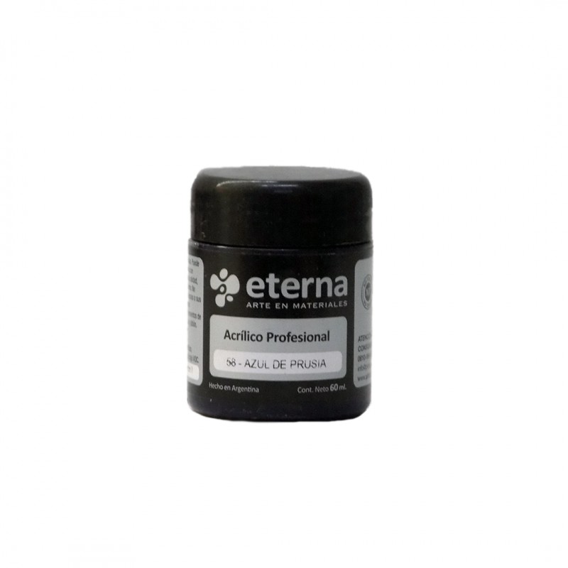 ACRILICO PROF. ETERNA X60ML. AZUL DE PRUSIA ACRILICO PROF. ETERNA X60ML. AZUL DE PRUSIA