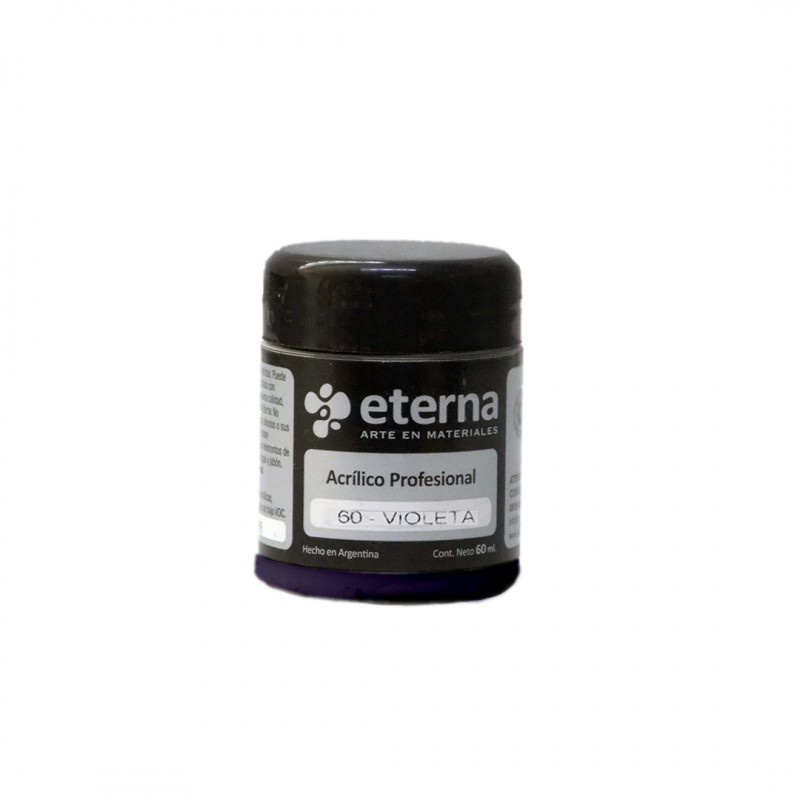ACRILICO PROF. ETERNA X60ML. VIOLETA ACRILICO PROF. ETERNA X60ML. VIOLETA