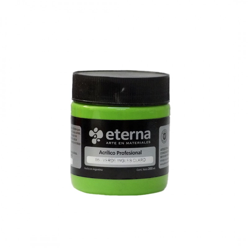ACRILICO PROF. ETERNA X200ML. VERDE INGLES CLARO ACRILICO PROF. ETERNA X200ML. VERDE INGLES CLARO
