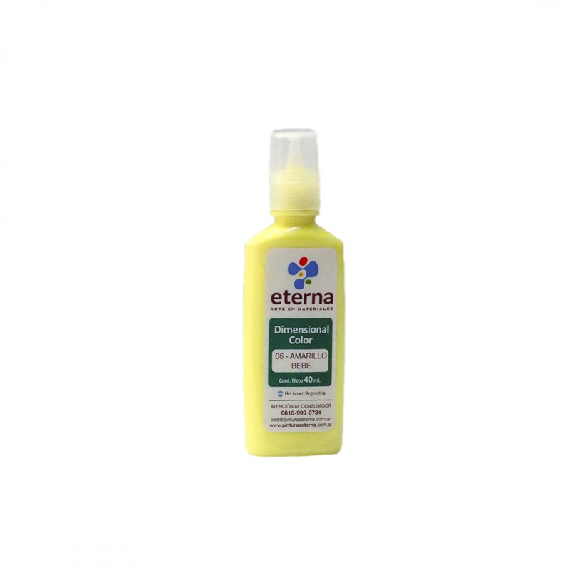 DIMENSIONAL ETERNA X 40ML AMARILLO BEBE DIMENSIONAL ETERNA X 40ML AMARILLO BEBE