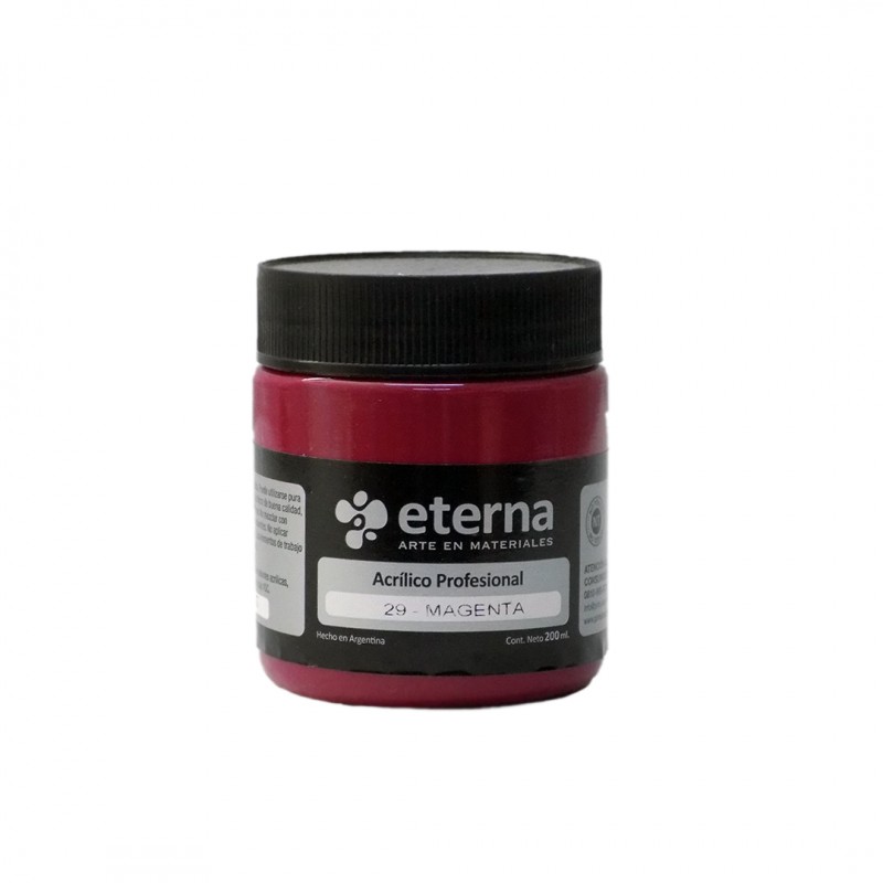 ACRILICO PROF. ETERNA X200ML. MAGENTA ACRILICO PROF. ETERNA X200ML. MAGENTA