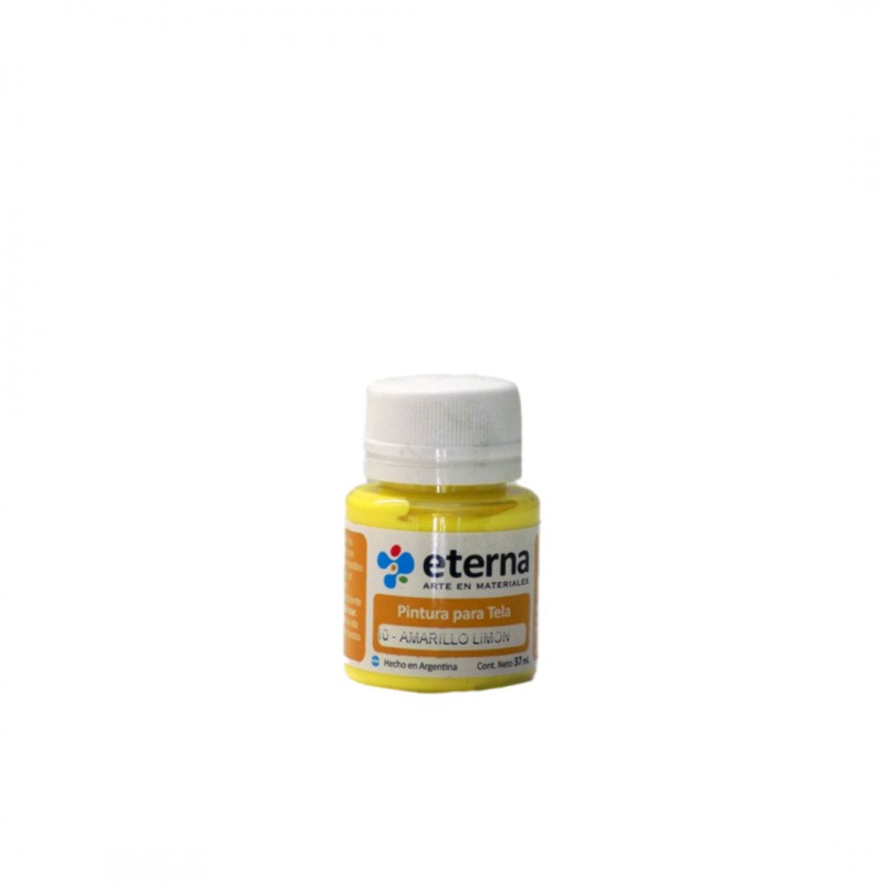 PINTURA PARA TELA ETERNA X37ML. AMARILLO LIMON PINTURA PARA TELA ETERNA X37ML. AMARILLO LIMON