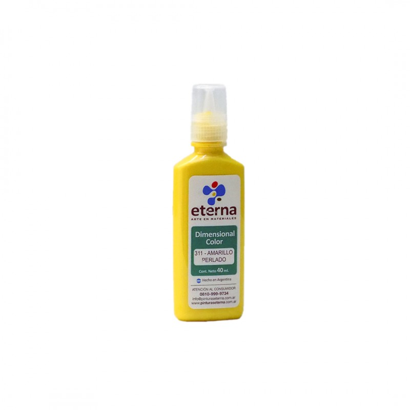 DIMENSIONAL ETERNA 40ML. AMARILLO PERLADO DIMENSIONAL ETERNA 40ML. AMARILLO PERLADO