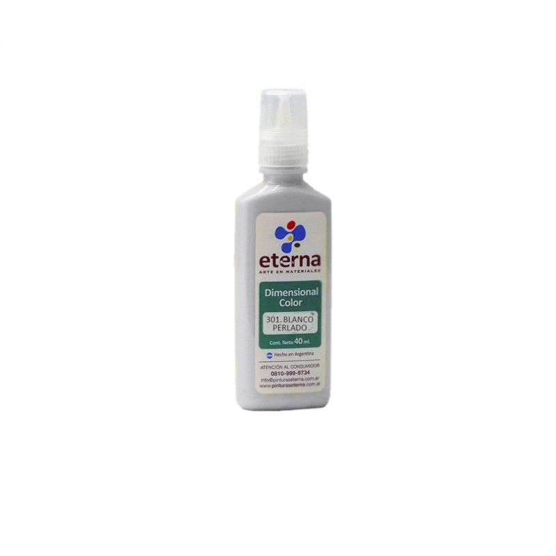 DIMENSIONAL GLITTER ETERNA 40ML. BLANCO PERLADO DIMENSIONAL GLITTER ETERNA 40ML. BLANCO PERLADO