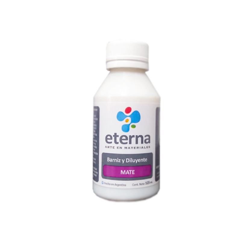 BARNIZ Y DILUYENTE ETERNA X125ML. MATE BARNIZ Y DILUYENTE ETERNA X125ML. MATE