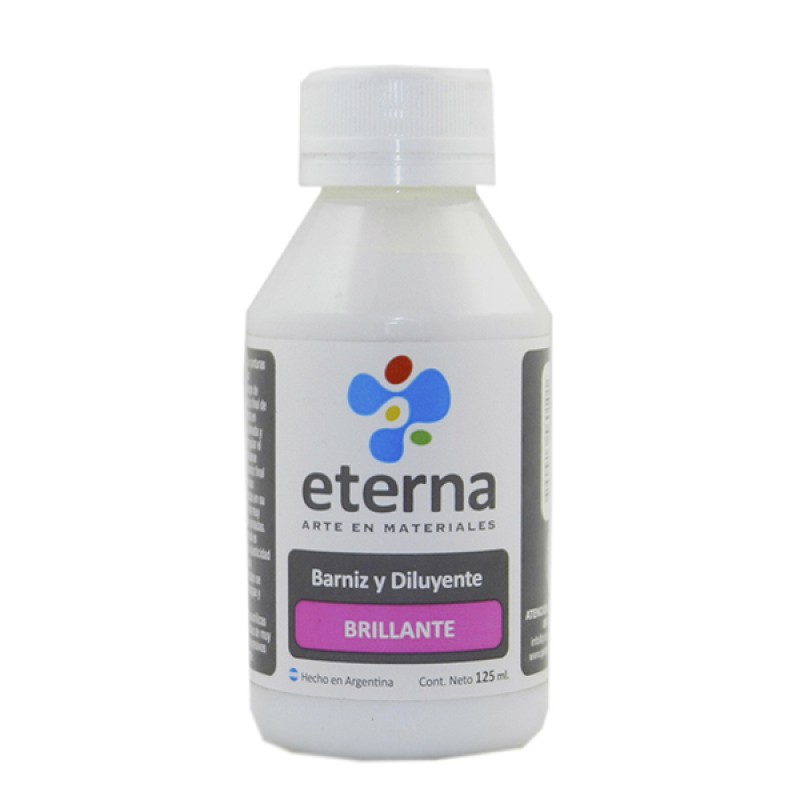 BARNIZ Y DILUYENTE ETERNA X125ML. BRILLANTE BARNIZ Y DILUYENTE ETERNA X125ML. BRILLANTE