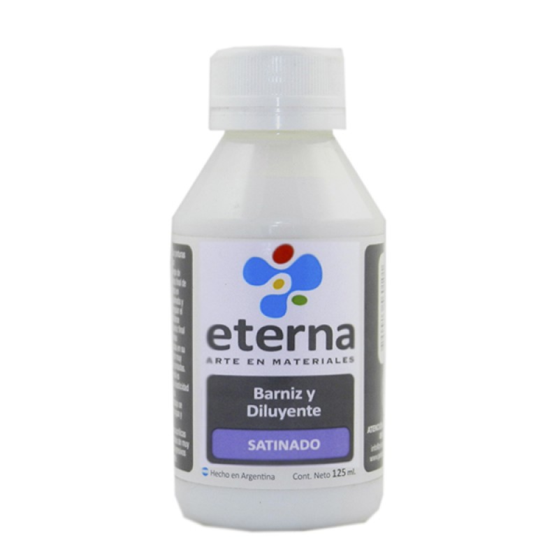 BARNIZ Y DILUYENTE ETERNA X125ML. SATINADO BARNIZ Y DILUYENTE ETERNA X125ML. SATINADO