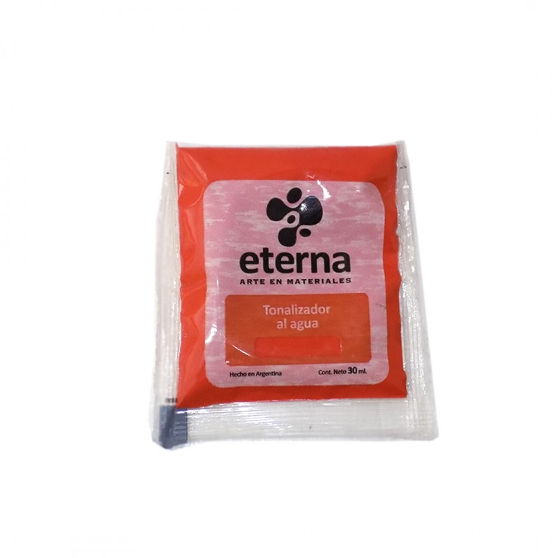 TONALIZADOR AL AGUA ETERNA X30ML. ANARANJADO TONALIZADOR AL AGUA ETERNA X30ML. ANARANJADO