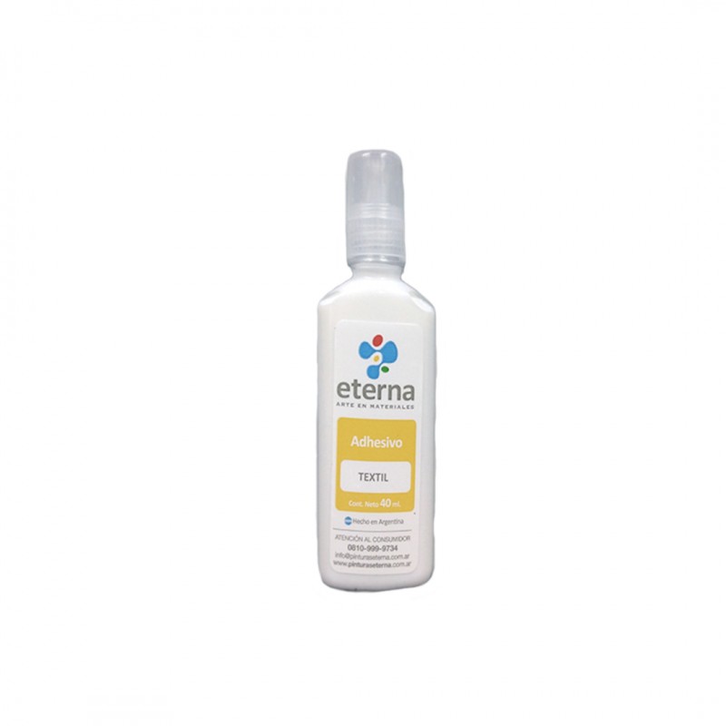 ADHESIVO TEXTIL ETERNA X40ML. ADHESIVO TEXTIL ETERNA X40ML.
