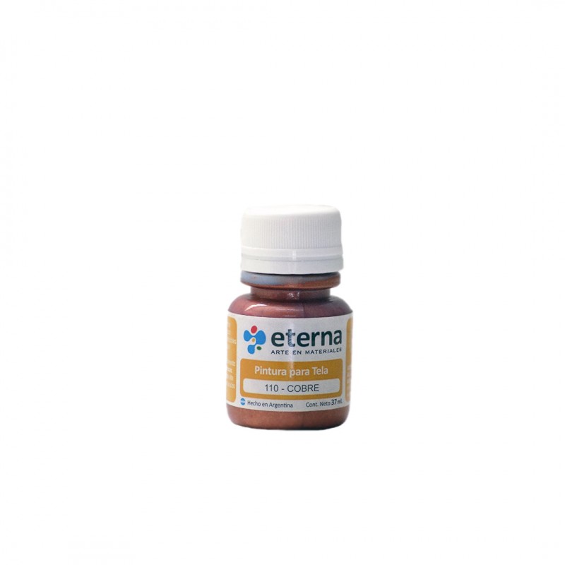 PINTURA P/TELA ETERNA X37ML. COBRE