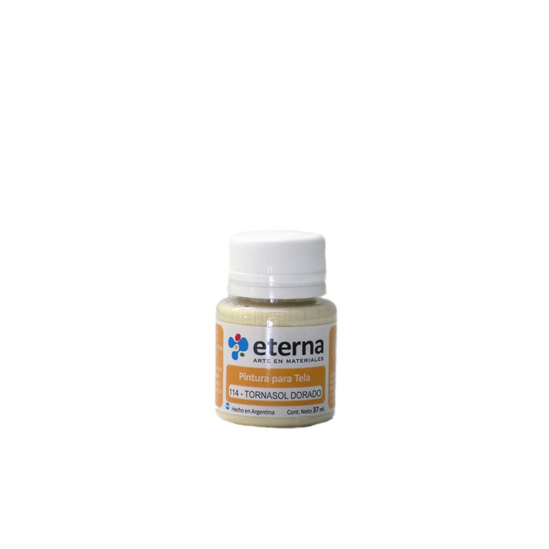 PINTURA P/TELA ETERNA X37ML. TORNASOL DORADO