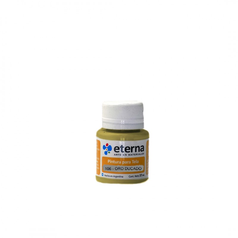 PINTURA P/TELA ETERNA X37ML. ORO DUCADO