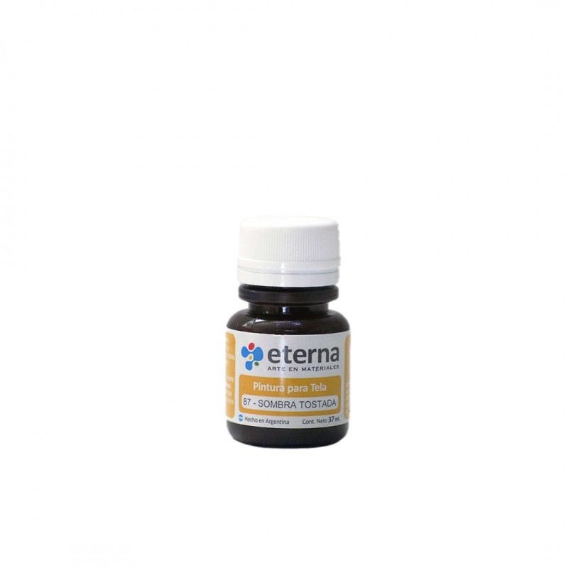PINTURA P/TELA ETERNA X37ML. SOMBRA TOSTADA PINTURA P/TELA ETERNA X37ML. SOMBRA TOSTADA