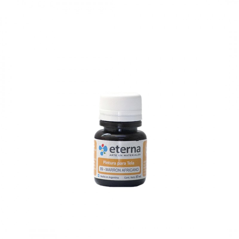 PINTURA P/TELA ETERNA X37ML. MARRON PINTURA P/TELA ETERNA X37ML. MARRON
