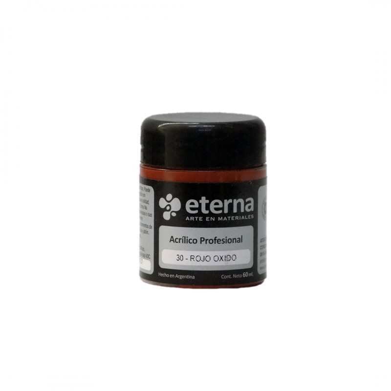 ACRILICO PROF. ETERNA X60ML. ROJO OXIDO ACRILICO PROF. ETERNA X60ML. ROJO OXIDO